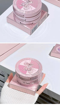 Bear Knight Trio Blush Palette for Flawless Makeup