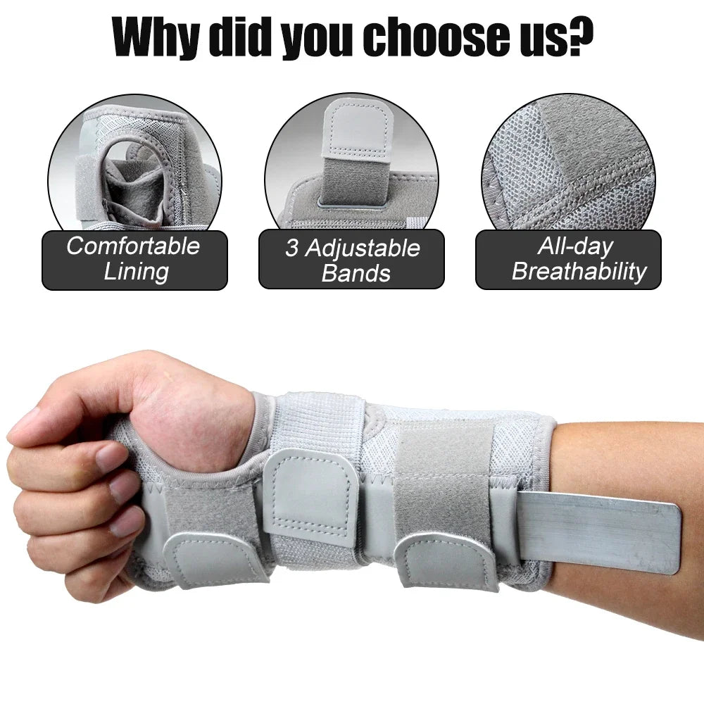 Adjustable Wrist Support Brace for Carpal Tunnel and Arthritis - 2