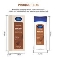 Radiant Cocoa Body Oil Gel for Glowing Hydrated Skin