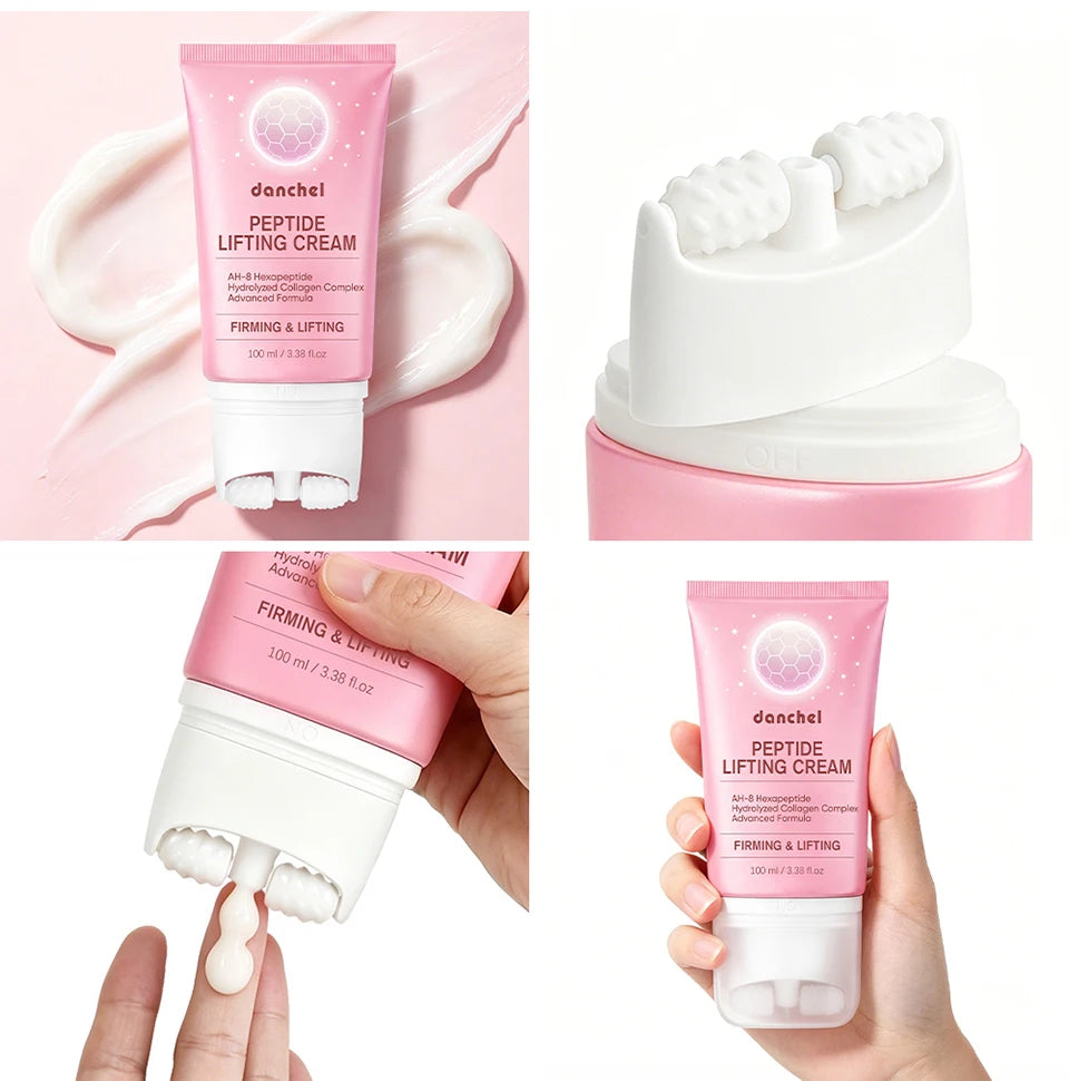 Peptide Neck Firming Cream with Built-in Roller - 20