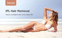 Painless IPL Hair Removal Device with Ice Cooling