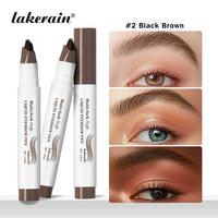 Waterproof Multi-Fork Liquid Eyebrow Pen for Natural Brows