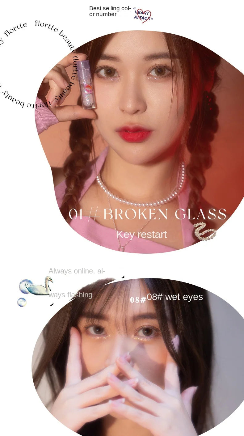 Shimmer Liquid Eyeshadow for Radiant Eye Makeup - 10