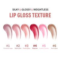 Hydrating Tinted Lip Serum for Plump Glossy Lips