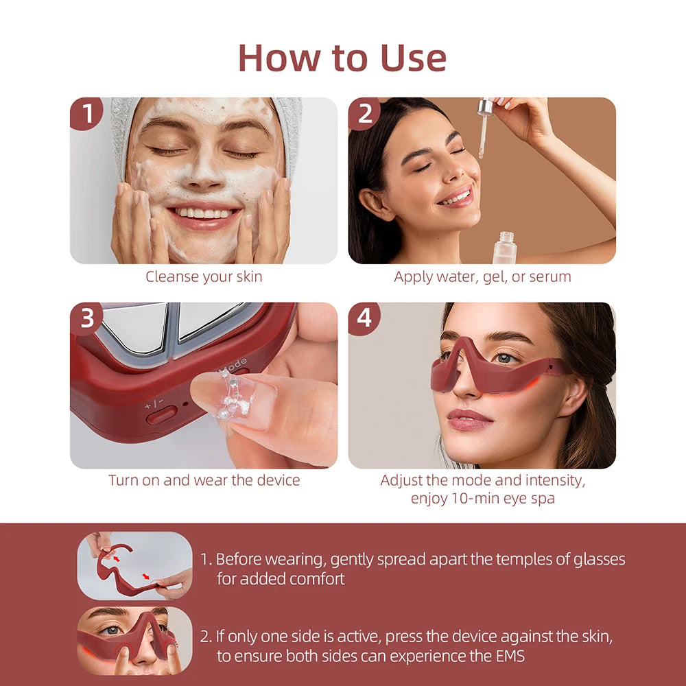 3D LED Eye Fatigue Relief Massager - 13