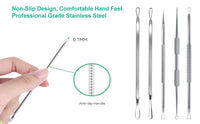 5-Piece Stainless Steel Blackhead and Acne Removal Kit