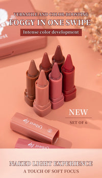 Waterproof Matte Lipstick Pencil Set