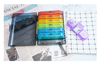 7-Day Stackable Weekly Pill Organizer for Daily Medication