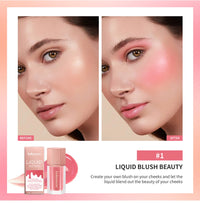 Long-Lasting Waterproof Liquid Matte Blush