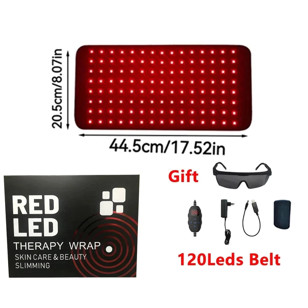 Infrared Red Light Therapy Wrap for Joint and Muscle Pain Relief - 16