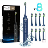 Ultrasonic Electric Toothbrush with 8 Heads