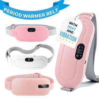 Portable Heated Massage Belt for Menstrual Cramp Relief