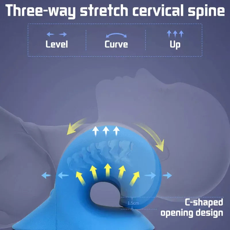 Cervical Neck Traction Pillow for Pain Relief - 5