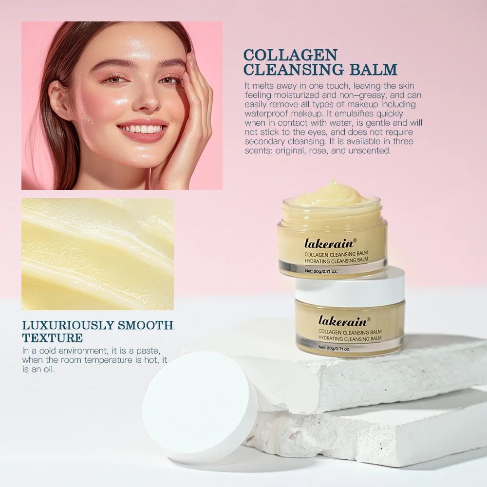 Collagen Hydrating Makeup Cleansing Balm - 4
