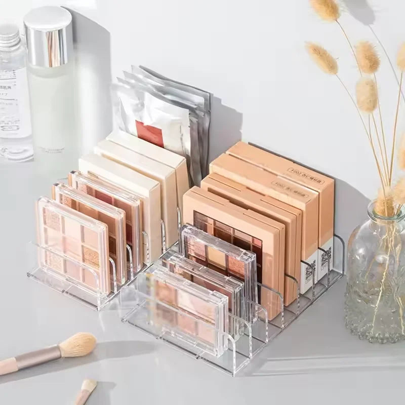 7-Compartment Makeup Palette Organizer for Vanity - 2