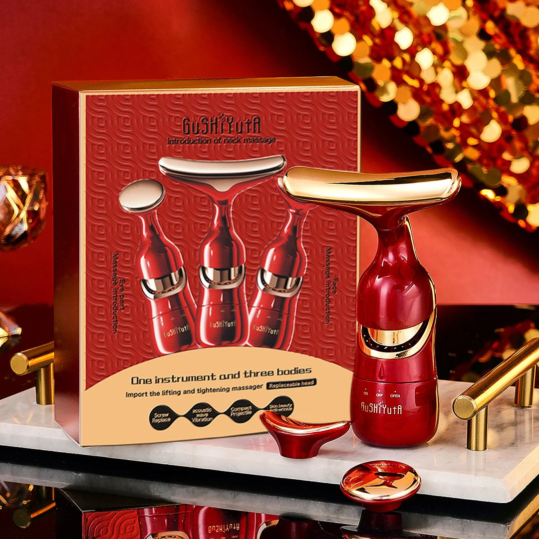 Electric Sonic Face and Neck Lifting Massager - 23