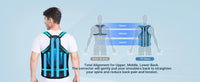 Adjustable Back Brace and Posture Corrector for Pain Relief