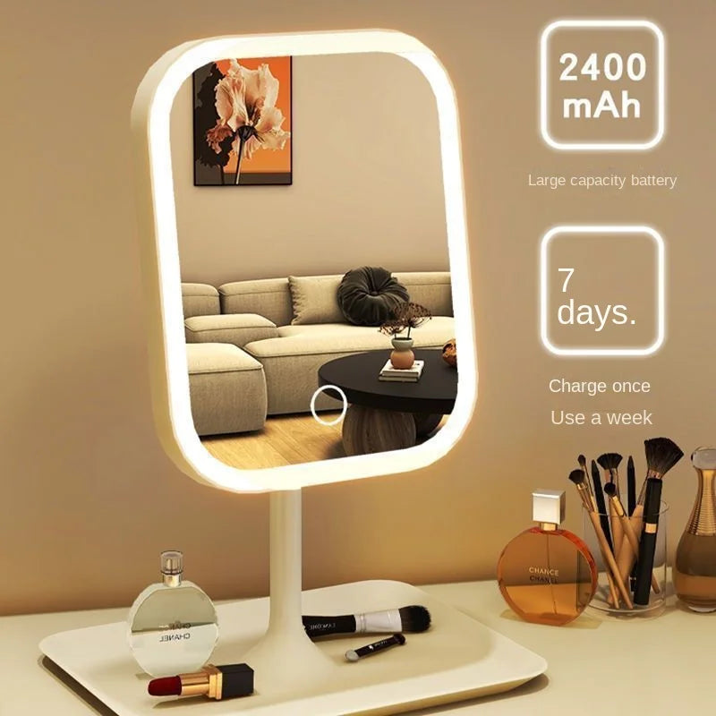 LED Vanity Mirror with 3-Color Adjustable Lighting - 2