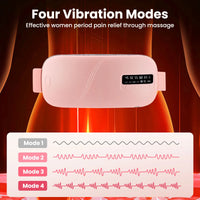 Electric Heating & Vibration Waist Belt for Period Pain Relief