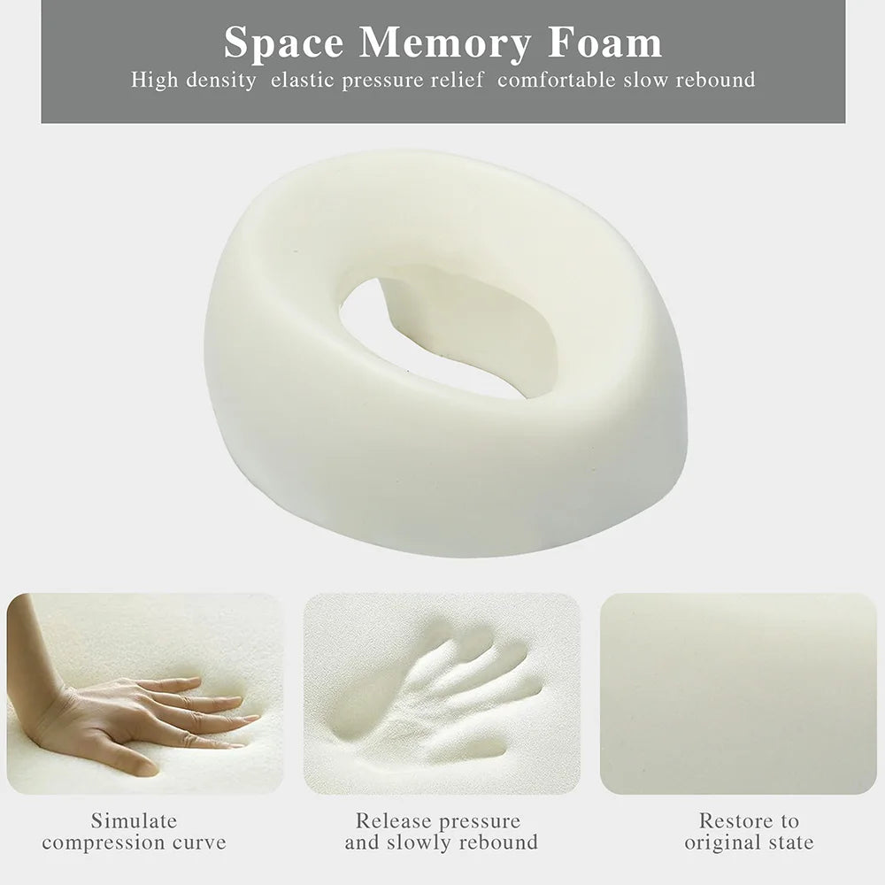Ergonomic Memory Foam Face Down Sleeping Pillow - 3