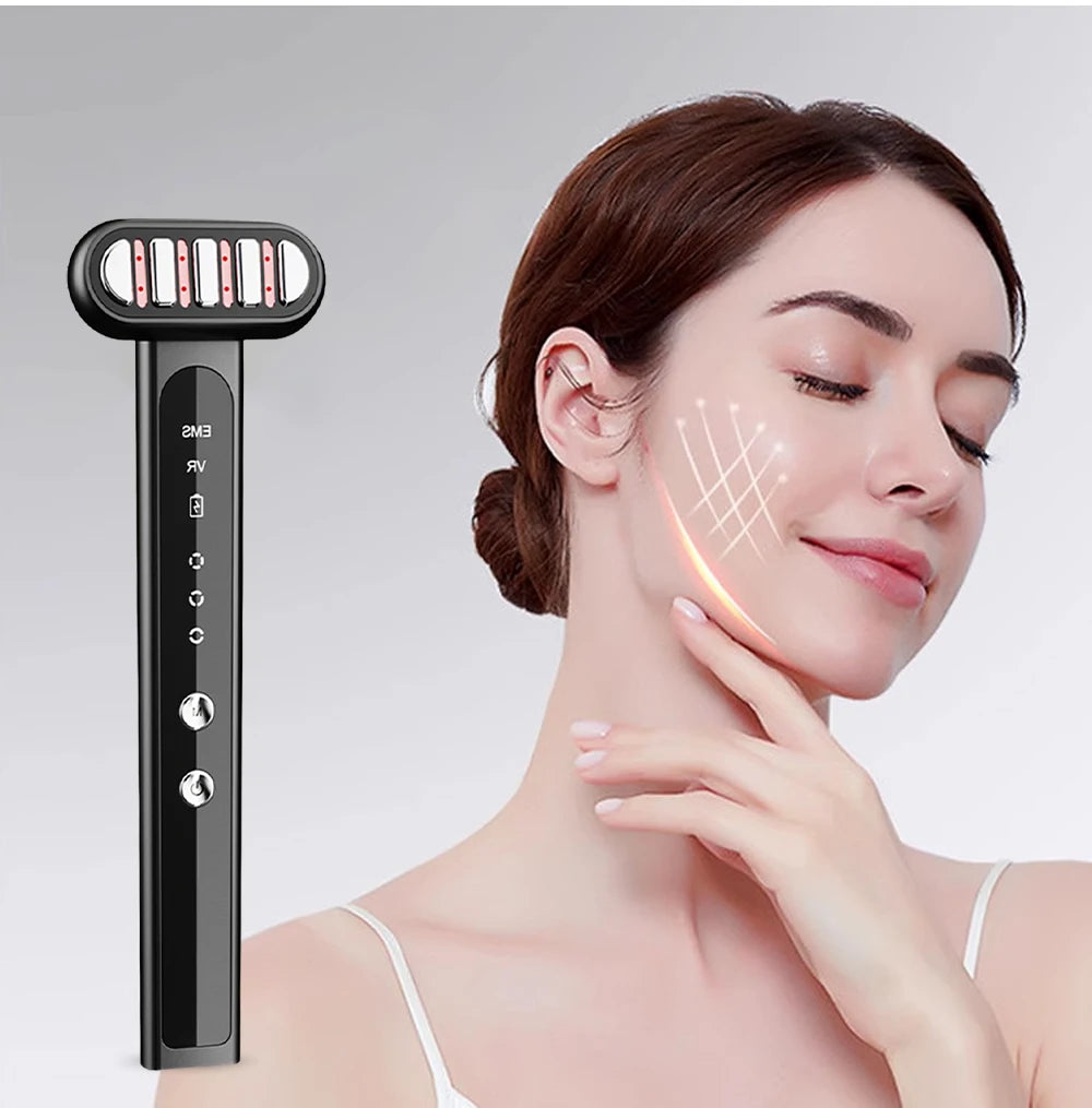 Red Light LED Facial Wand for Anti-Aging and Eye Care - 14