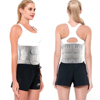 Adjustable Lumbar Support Brace for Lower Back Pain Relief