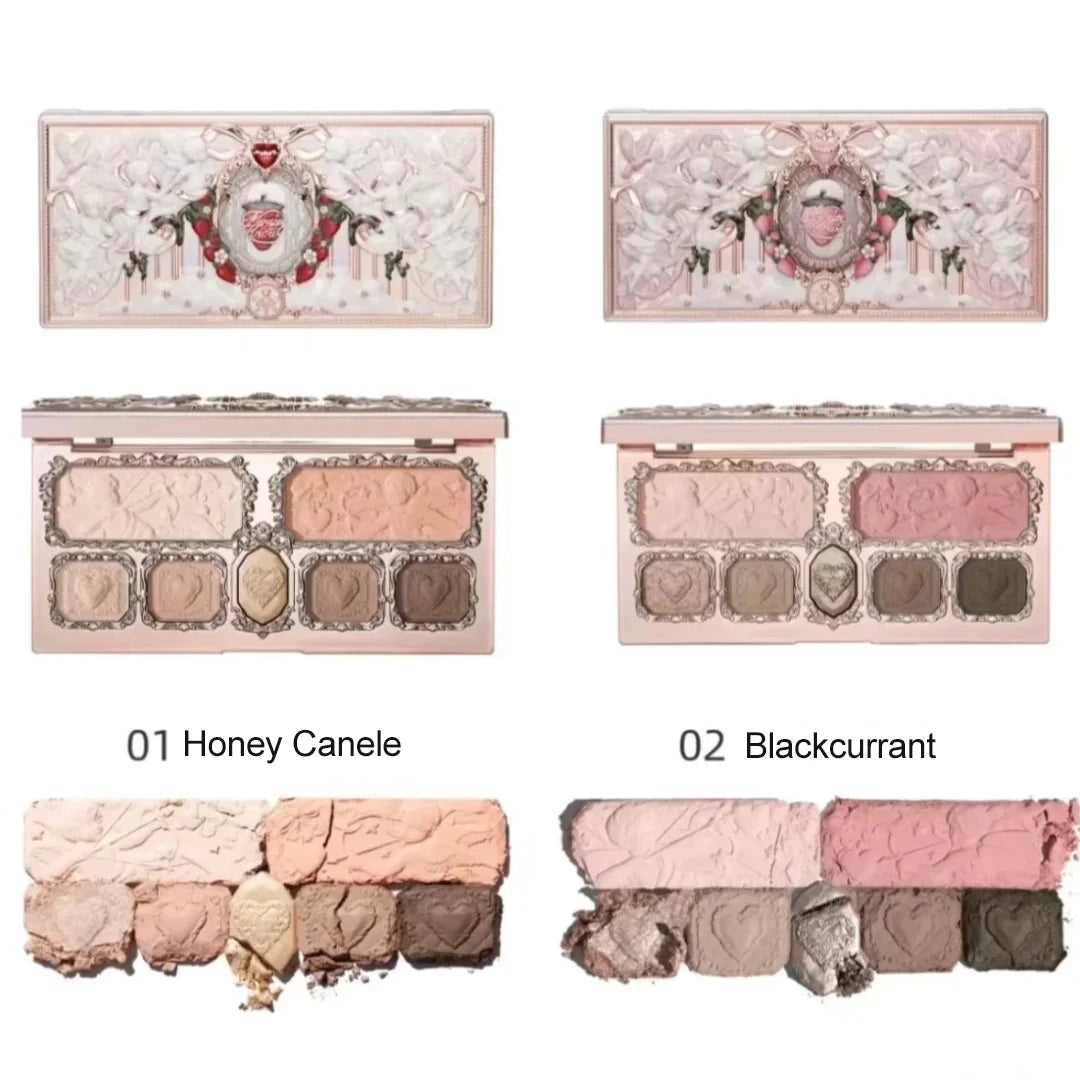 6-Color Swan Ballet Eyeshadow Palette - 5