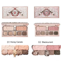 6-Color Swan Ballet Eyeshadow Palette