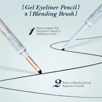 Waterproof Smudge-Proof Gel Eyeliner Pencil