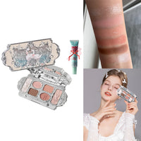 8-Color Chocolate Themed Eyeshadow Palette