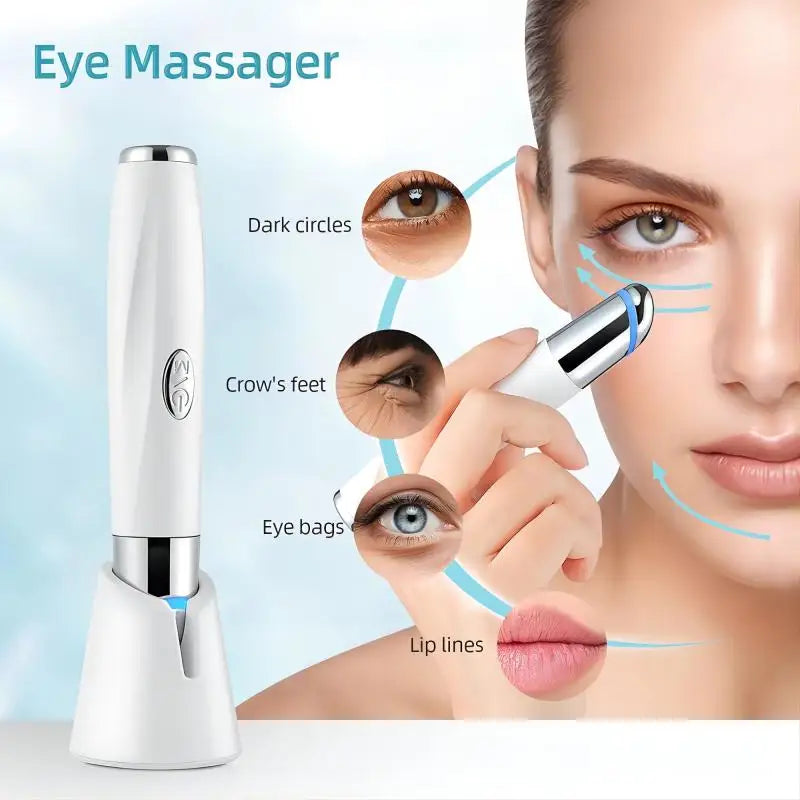 3-in-1 LED Eye Massager for Dark Circles and Puffiness - 3