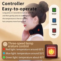 660nm Red Light Heating Neck Brace for Pain Relief