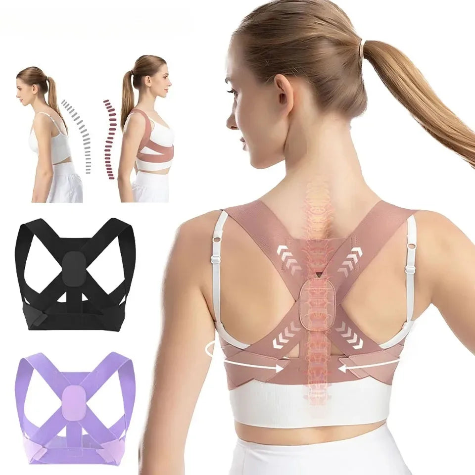 Adjustable Posture Corrector for Back Support