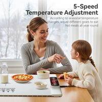 Foldable Electric Food Warming Mat for Parties and Buffets