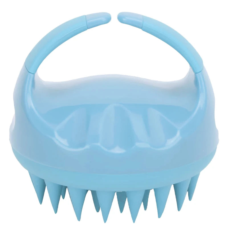 Silicone Scalp Massager and Shampoo Brush for Hair Growth - 16