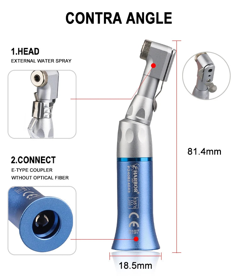 Professional 5-Piece Dental Handpiece Kit - 9