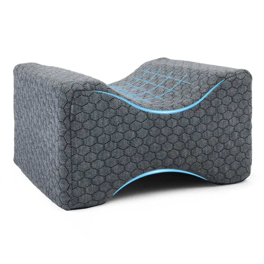 Memory Foam Knee Pillow for Side Sleepers - 8