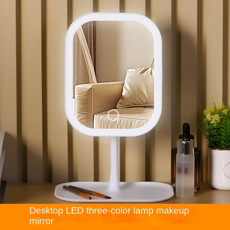LED Vanity Mirror with 3-Color Adjustable Lighting - 5