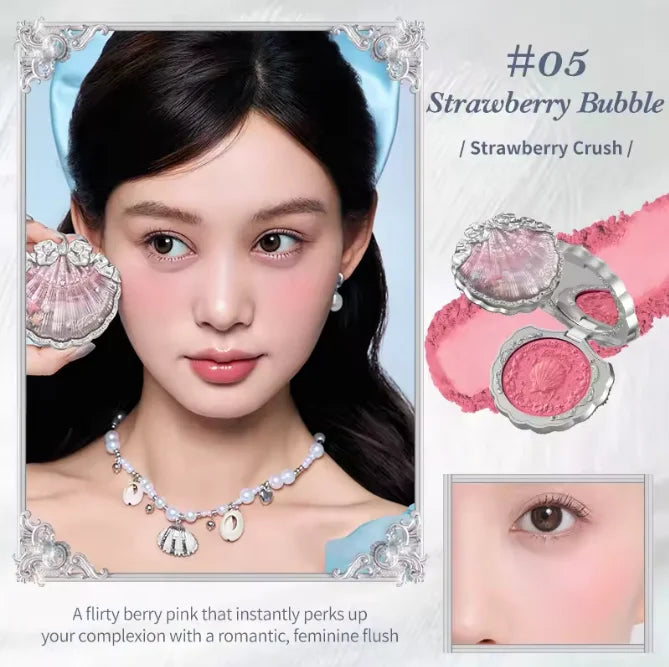 Embossed Bunny Garden Matte Face Blusher - 23