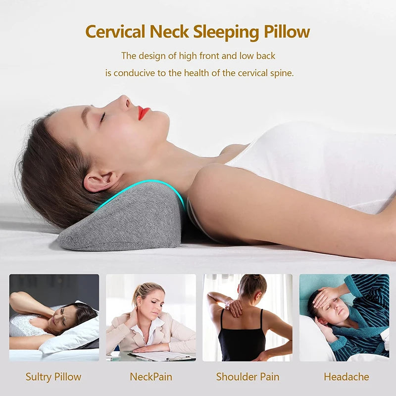 Ergonomic Memory Foam Cervical Pillow for Neck Pain - 2