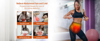 Heated Massage Wrap for Menstrual Cramp Relief