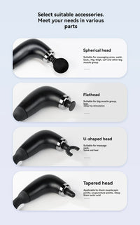 Handheld Electric Muscle Massage Gun for Back and Neck