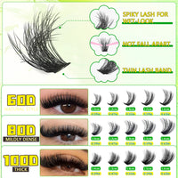 DIY Mega Volume Eyelash Cluster Extension Kit
