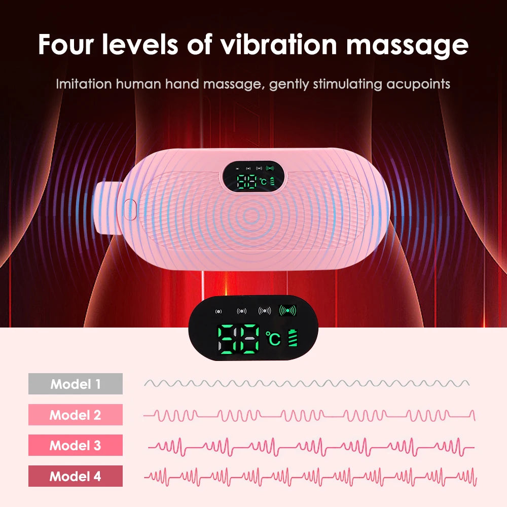 Portable Menstrual Heating Pad for Period Cramp Relief - 23