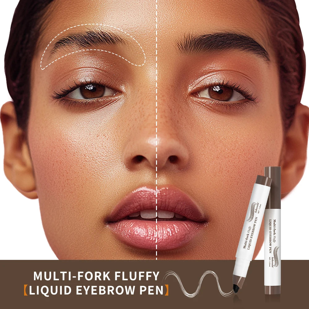 4-Fork Waterproof Microblading Eyebrow Pen - 6