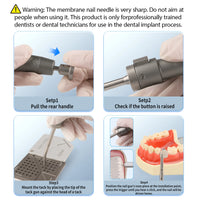 Dental Membrane Tacker Gun Kit for Precise Fixation