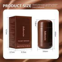 Cream Bronzer Contour Stick for Natural Sun-Kissed Glow