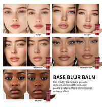 4-Piece Long-Lasting Waterproof Makeup Base and Setting Set