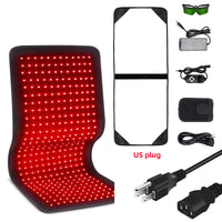 Wearable Red and Infrared Light Therapy Wrap for Muscle Recovery