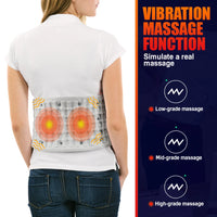 Heated Inflatable Lumbar Support Belt for Back Pain Relief